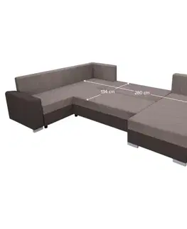Rozkládací sedací souprava ASTANO Tempo Kondela
