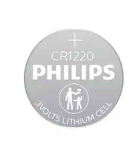Philips Baterie CR1220 3 V, lithiové knoflíkové