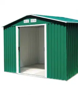 Avenberg Zahradní domek na nářadí 2,4 × 2,4  m SD-X0808-H170, zelená, 2,4 x 2,4 cm