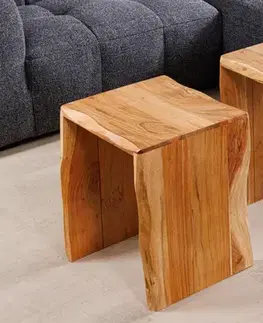 Odkládací stolek 2 ks NEFELÉ Dekorhome