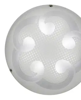 Chromová stropní LED lampa 6500K Monti