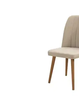 Set s rozkládacím stolem, židlemi a konzolou (6 kusů) Vina 01 1005 - Atlantic Pine, Cream