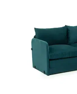 Dvoumístná rozkládací pohovka Saga 2-Seater - Petrol Green