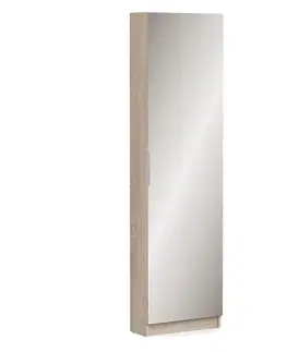 Botník se zrcadlem 305097 dub