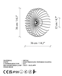 Nástěnná lampa Karsortel - N-645-1
