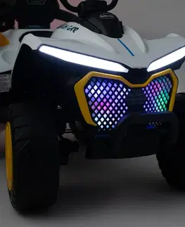 Elektrická čtyřkolka Strong 4x4 Baby Mix žlutá