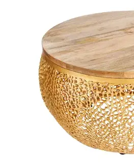 Konferenční stolek ESUS 80 cm mango Dekorhome