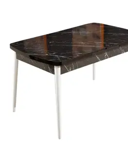 Extendable Dining Table Bendir - White