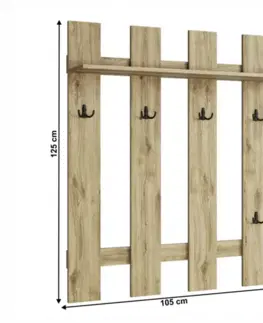Věšákový panel DORSI Tempo Kondela