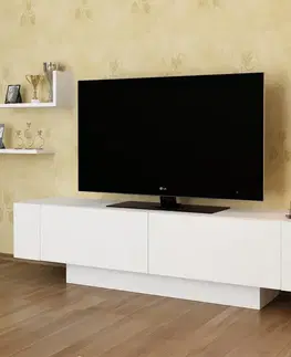 Televizní stolek Ekol White