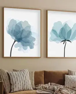 Dekorativní rámovaný obraz z MDF (3 kusy) Huhu206 - 50 x 70