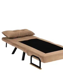 Křeslo Sando Single Light Brown v2