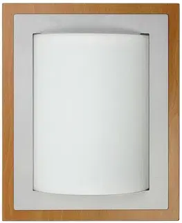Stropní lampa Mera (28X23) E27 60W světlé dřevo
