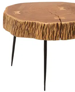 Estila Designový moderní příruční stolek Terra 1ks