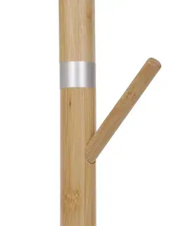 Autronic DR-N1004 WT Dřevěný stojanový věšák bílá, 40 x 174 cm