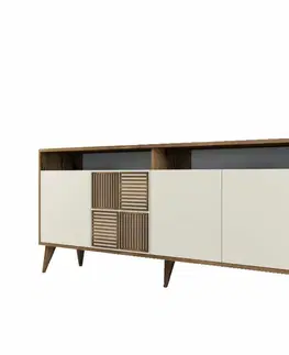 Skříňka Milan 2 Walnut and Cream
