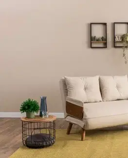 Dvoumístná rozkládací pohovka Cosmo 2-Seater - Cream