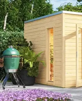 Luxusní dřevěný zahradní domek P 285 (3x3m) Weka
