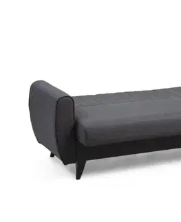 Rozkládací pohovka Alkon 3 Dark Grey