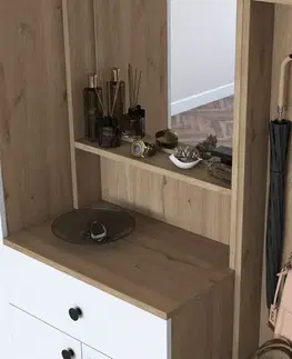 Předsíňová sestava Ewa White and Walnut
