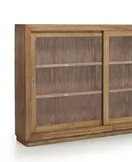 Estila Luxusní elegantní vitrína se dvěma dvířky Merapi