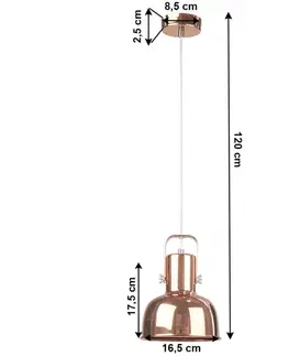 Závěsná lampa AVIER TYP 3 Tempo Kondela