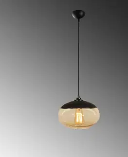 Závěsný lustr Camini - MR - 867, černá