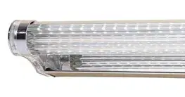 Nástěnná koupelnová lampa chrom 42,5 cm LED 7W studená Moderno