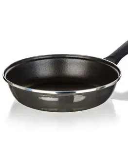 Banquet Pánev smaltovaná METALLIC Black 24 cm, s nepřilnavým povrchem, 24 cm