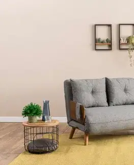 Dvoumístná rozkládací pohovka Cosmo 2-Seater - Light Grey