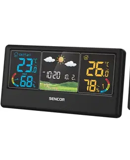 Sencor SWS 4100 B meteostanice, černá