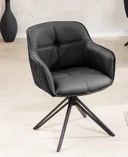 Otočné jídelní křeslo 2 ks KAINEUS Dekorhome