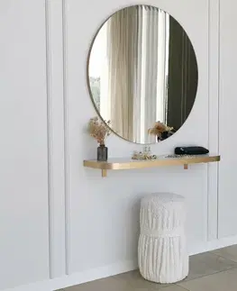 Zrcadlo Gold 90 cm