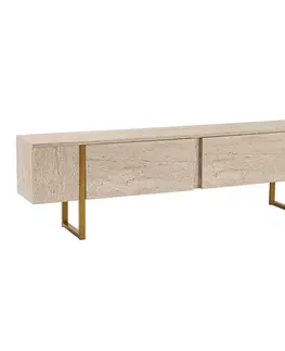 Televizní stolek Serenity Travertine