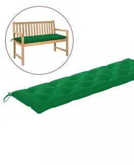 Voděodolná poduška na zahradní lavici 180 cm Dekorhome