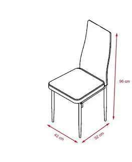 Jídelní set pro 4 osoby AXIS, černá