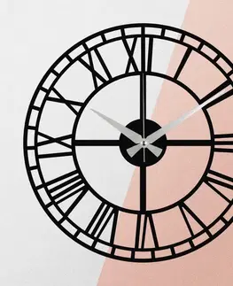 Dekorativní kovové nástěnné hodiny Enzoclock - S002