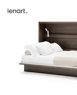 Dig-net nábytek Sklápěcí postel Lenart BED CONCEPT BC-14 dub dunin | 160 x 200 cm