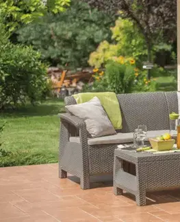 KETER Zahradní set GREEK RELAX SET | cappuccino