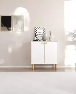 Víceúčelová skříňka Lina - White