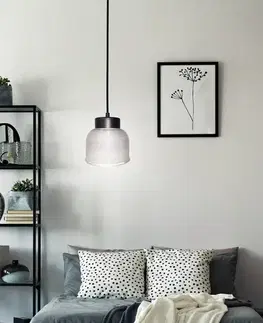Skleněná závěsná lampa 15cm Liverpool Ledea
