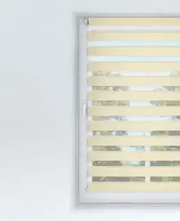 FEXI Roleta Den a noc, Origin slim vanilka, A 036, 150x112 cm