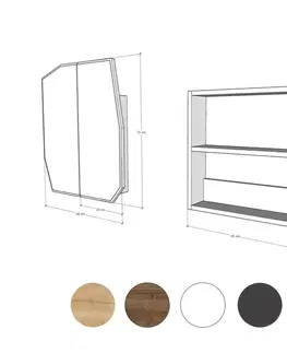 Koupelnová skříňka Quartz Cabinet - Black