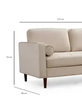Dvoumístná pohovka Rome - Beige