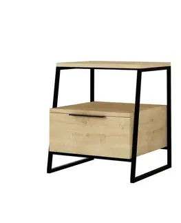 Noční stolek Pal - Oak