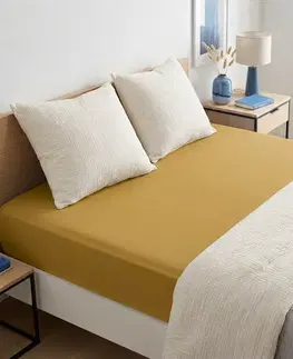 4Home Jersey prostěradlo IDEAL hořčicová, 70 x 140 cm, 70 x 140 cm