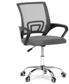 Autronic KA-L103 GREY Kancelářská židle