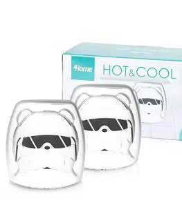 4Home Termo sklenice Hot&Cool Polar Bear 200 ml, 2 ks