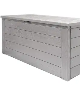 Zahradní úložný box D8981 šedá Dekorhome