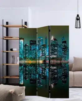 Paraván Gold reflections - NYC Dekorhome